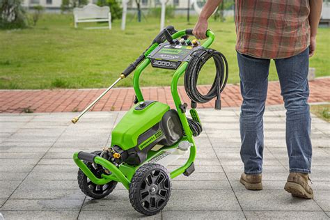 greenworks pro 3000 psi electric pressure washer